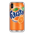 Дизайнерский силиконовый чехол для Iphone x10 Fanta