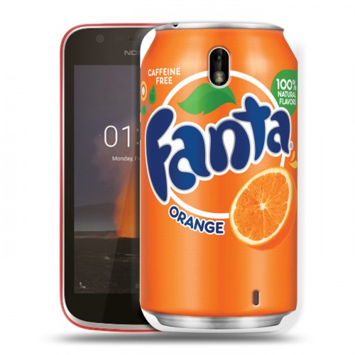 Дизайнерский пластиковый чехол для Nokia 1 Fanta