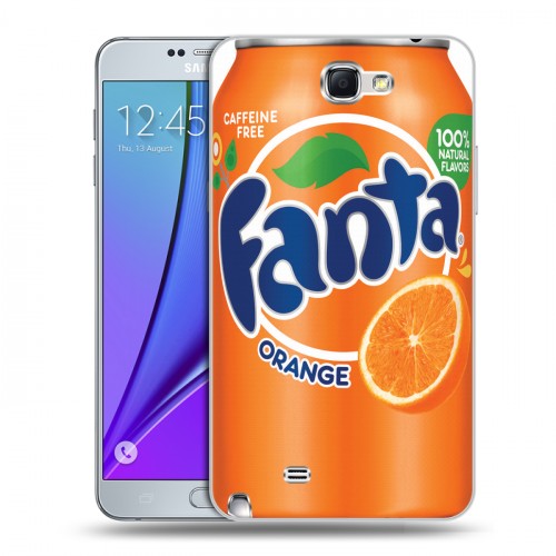 Дизайнерский пластиковый чехол для Samsung Galaxy Note 2 Fanta