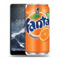 Дизайнерский силиконовый чехол для Nokia 3.1 Fanta