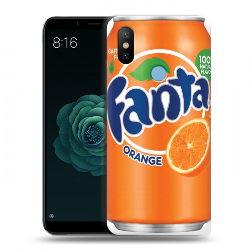 Дизайнерский силиконовый чехол для Xiaomi Mi A2 Fanta