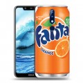 Дизайнерский силиконовый чехол для Nokia 5.1 Plus Fanta