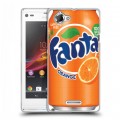 Дизайнерский пластиковый чехол для Sony Xperia L Fanta