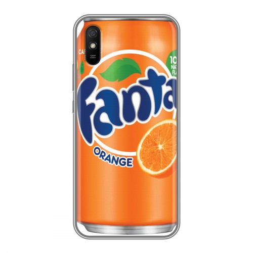 Дизайнерский силиконовый чехол для Xiaomi RedMi 9A Fanta