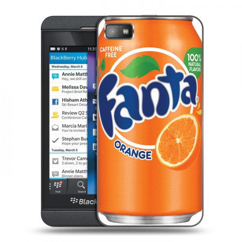 Дизайнерский пластиковый чехол для BlackBerry Z10 Fanta