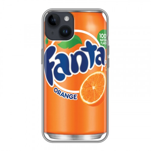 Дизайнерский пластиковый чехол для Iphone 14 Fanta