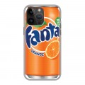 Дизайнерский силиконовый чехол для Iphone 14 Pro Max Fanta