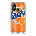 Дизайнерский силиконовый чехол для Itel A49 Fanta