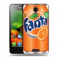 Дизайнерский пластиковый чехол для Lenovo S660 Fanta