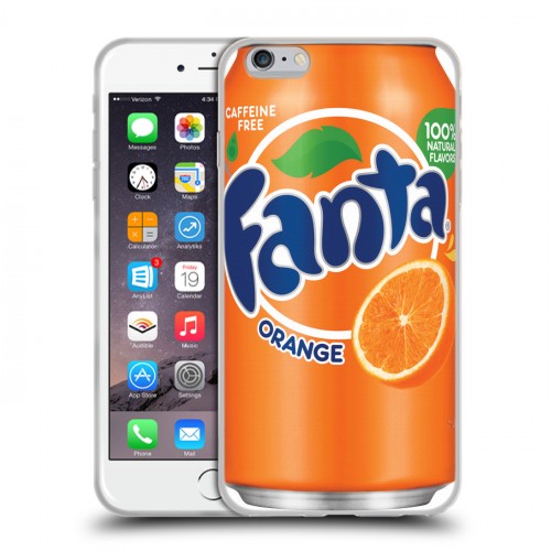 Дизайнерский силиконовый чехол для Iphone 6 Plus/6s Plus Fanta