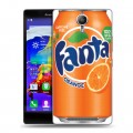 Дизайнерский пластиковый чехол для Lenovo P90 Fanta