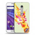 Дизайнерский пластиковый чехол для Lenovo Moto G Fanta