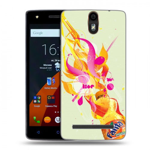 Дизайнерский силиконовый чехол для Wileyfox Storm Fanta