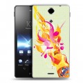 Дизайнерский пластиковый чехол для Sony Xperia TX Fanta