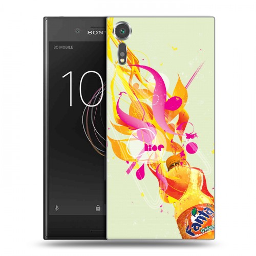 Дизайнерский пластиковый чехол для Sony Xperia XZs Fanta