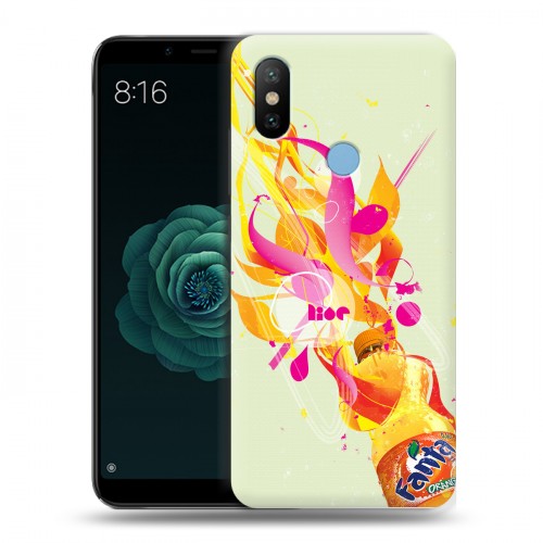 Дизайнерский силиконовый чехол для Xiaomi Mi A2 Fanta