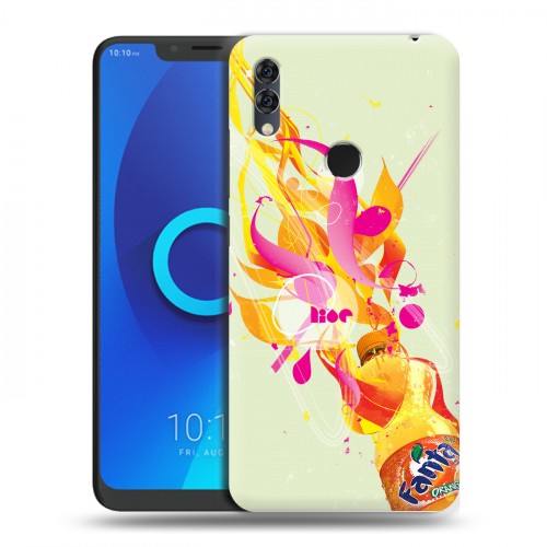 Дизайнерский силиконовый чехол для Alcatel 5V Fanta