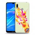 Дизайнерский пластиковый чехол для Huawei Y6 (2019) Fanta