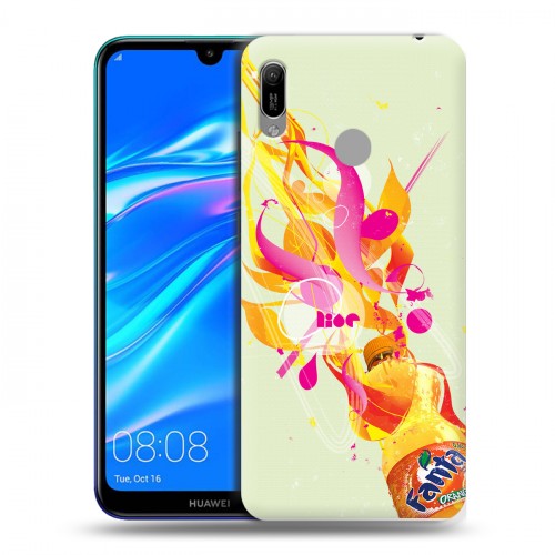 Дизайнерский пластиковый чехол для Huawei Y6 (2019) Fanta