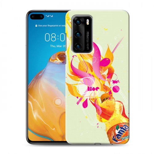 Дизайнерский пластиковый чехол для Huawei P40 Fanta