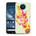 Дизайнерский силиконовый чехол для Nokia 8.3 Fanta