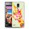 Дизайнерский пластиковый чехол для Huawei Ascend P1 Fanta