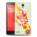 Дизайнерский пластиковый чехол для Xiaomi RedMi Note Fanta