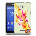 Дизайнерский пластиковый чехол для Sony Xperia E4g Fanta