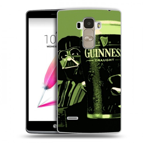 Дизайнерский пластиковый чехол для LG G4 Stylus Guinness