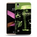 Дизайнерский пластиковый чехол для LG X Style Guinness