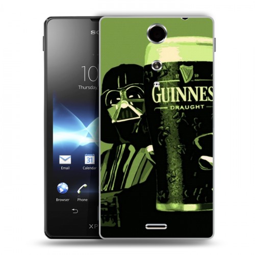 Дизайнерский пластиковый чехол для Sony Xperia TX Guinness