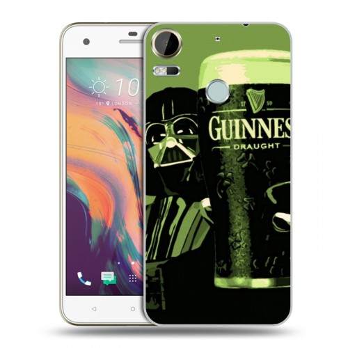 Дизайнерский пластиковый чехол для HTC Desire 10 Pro Guinness