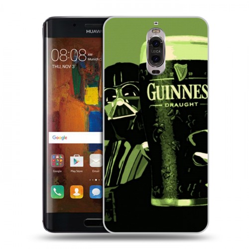 Дизайнерский пластиковый чехол для Huawei Mate 9 Pro Guinness