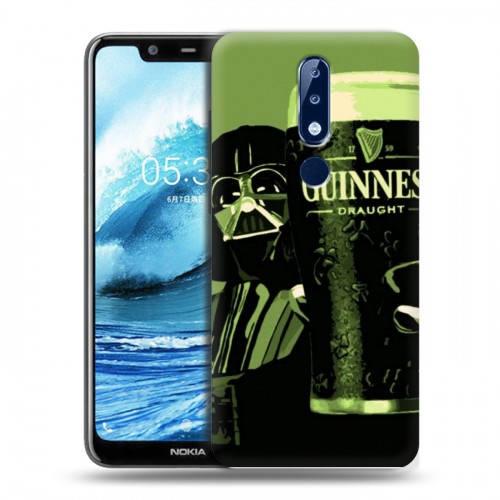 Дизайнерский силиконовый чехол для Nokia 5.1 Plus Guinness