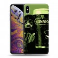 Дизайнерский силиконовый чехол для Iphone Xs Max Guinness