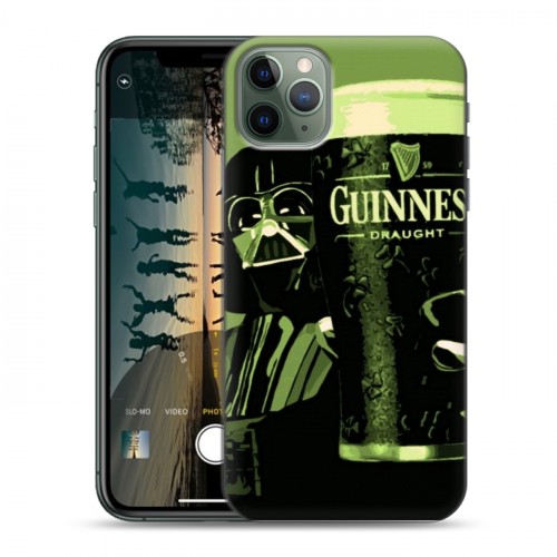 Дизайнерский пластиковый чехол для Iphone 11 Pro Max Guinness