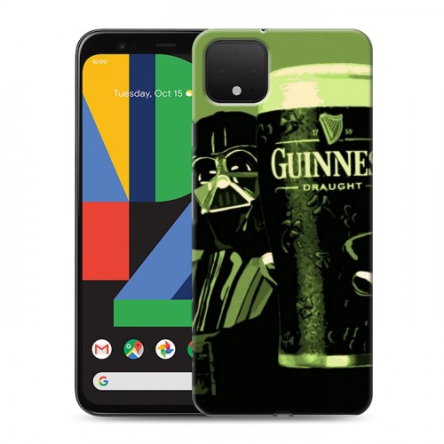 Дизайнерский пластиковый чехол для Google Pixel 4 Guinness