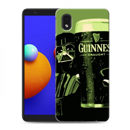 Дизайнерский пластиковый чехол для Samsung Galaxy A01 Core Guinness