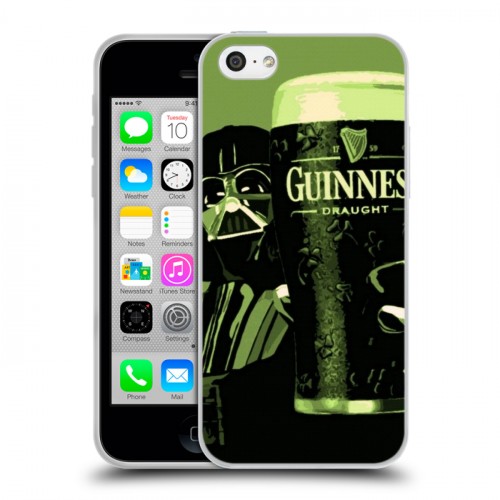 Дизайнерский пластиковый чехол для Iphone 5c Guinness