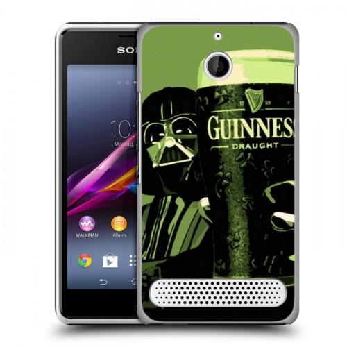 Дизайнерский силиконовый чехол для Sony Xperia E1 Guinness