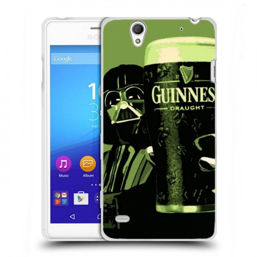 Дизайнерский пластиковый чехол для Sony Xperia C4 Guinness