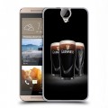 Дизайнерский пластиковый чехол для HTC One E9+ Guinness