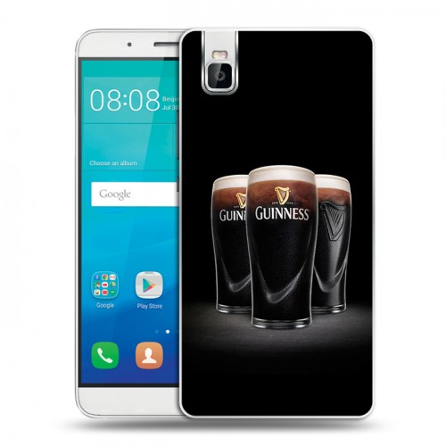 Дизайнерский пластиковый чехол для Huawei ShotX Guinness