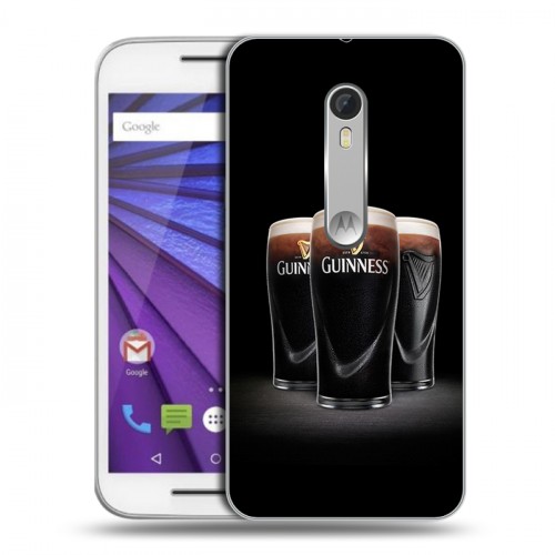 Дизайнерский пластиковый чехол для Lenovo Moto G Guinness