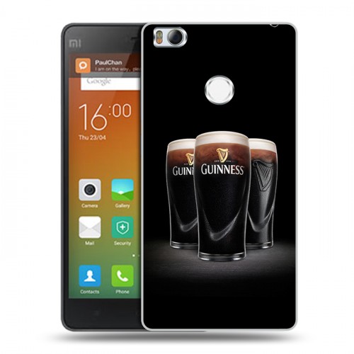 Дизайнерский пластиковый чехол для Xiaomi Mi4S Guinness