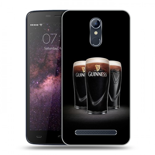 Дизайнерский силиконовый чехол для Homtom HT17 Guinness