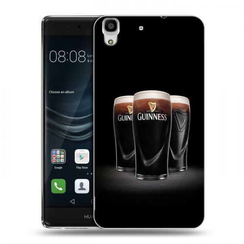 Дизайнерский пластиковый чехол для Huawei Y6II Guinness