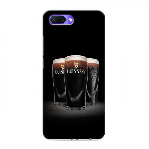 Дизайнерский силиконовый с усиленными углами чехол для Huawei Honor 10 Guinness