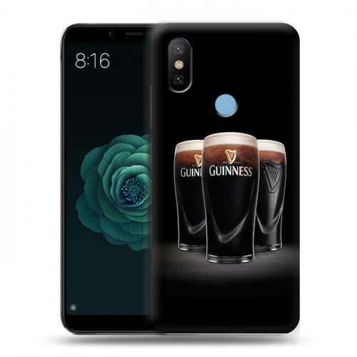 Дизайнерский силиконовый чехол для Xiaomi Mi A2 Guinness