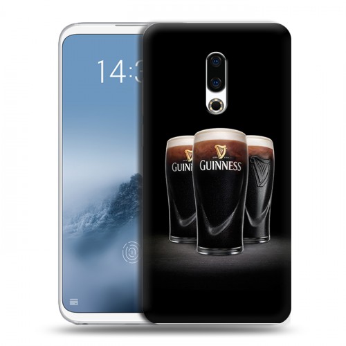 Дизайнерский пластиковый чехол для Meizu 16th Plus Guinness